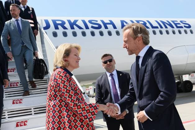 Royals, Turkey, Visit of Queen Mathilde of Belgium