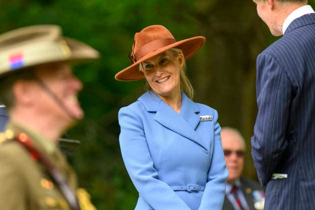 Royals, Great Britain, Duchess Sophie attends parade at the Cavalry Memorial in London