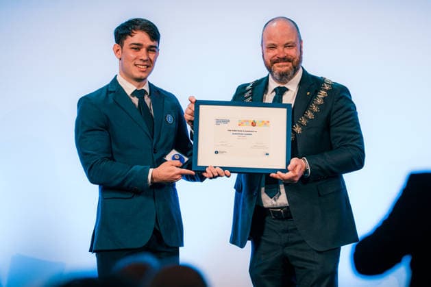 NRW, Youth Charlemagne Award ceremony in Aachen