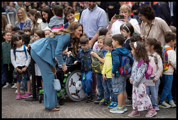 Royals, Princess Kate of Wales on a trip to Italy