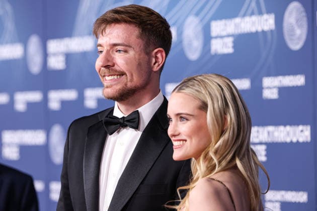 YouTube star MrBeast has married Thea Booysen, archive photos