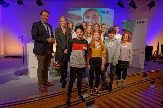 Cologne, WDR children's rights award ceremony