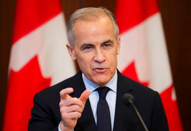 Canada, Prime Minister Mark Carney announces measure on Parliament Hill in Ottawa