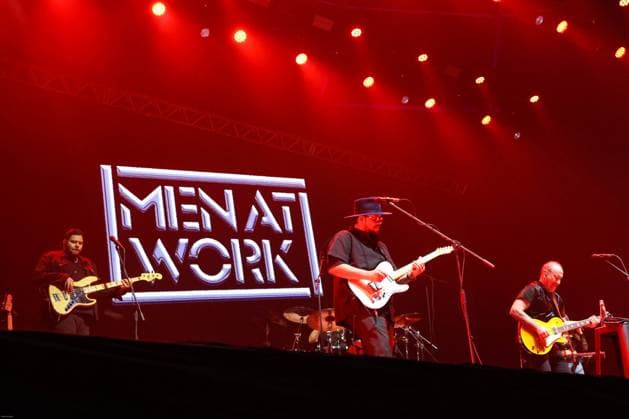 Music, Men at Work concert in Curitiba