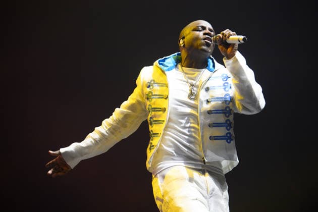 Akon concert in London