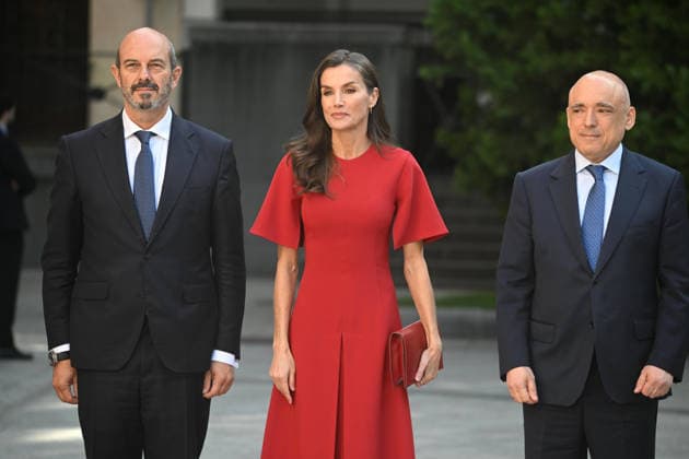 Royals, Spain, Queen Letizia at the Luis Carandell Journalism Prize in Madrid
