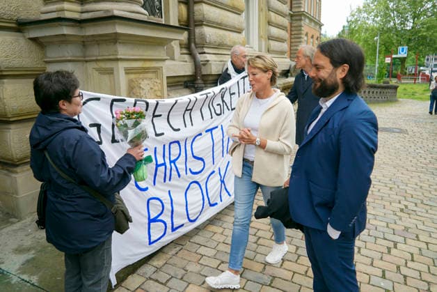 Hamburg, trial against Christina Block