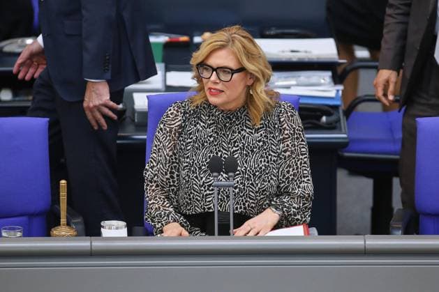 Berlin, plenary session in the Bundestag