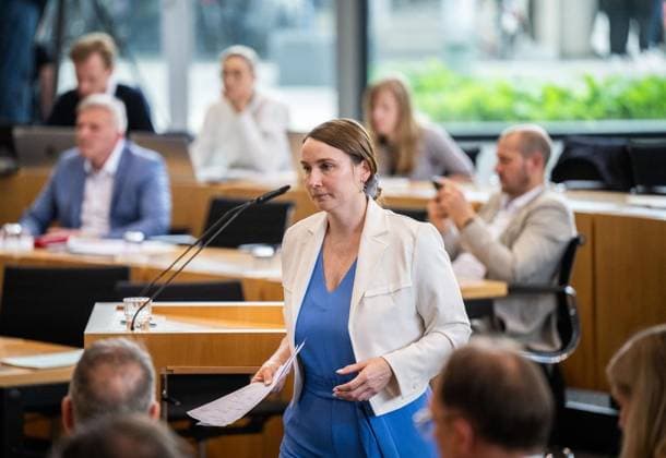 Thuringia, meeting in the state parliament in Erfurt