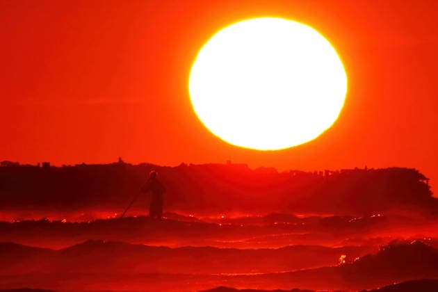 USA, Sunrise in Isle of Palms