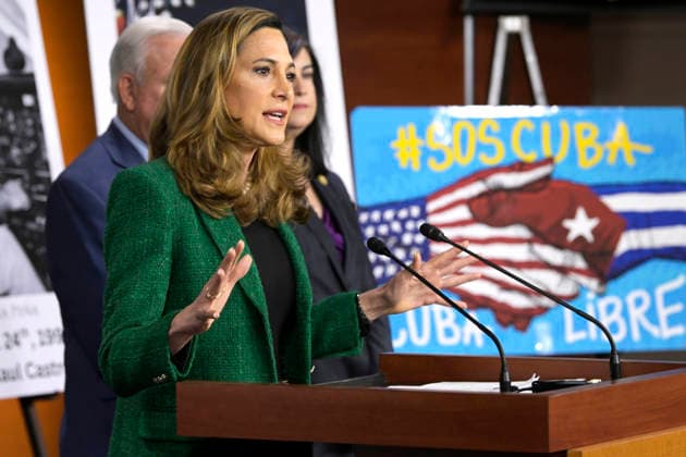 USA, Press conference on the indictment of former Cuban President Raul Castro in Washington