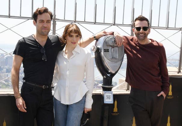 Celebrity, Rivals cast visits Empire State Building in New York