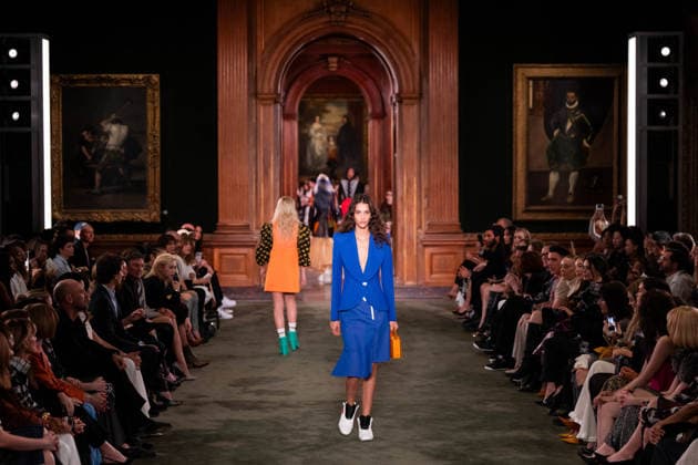 Fashion, Louis Vuitton Cruise fashion show in New York