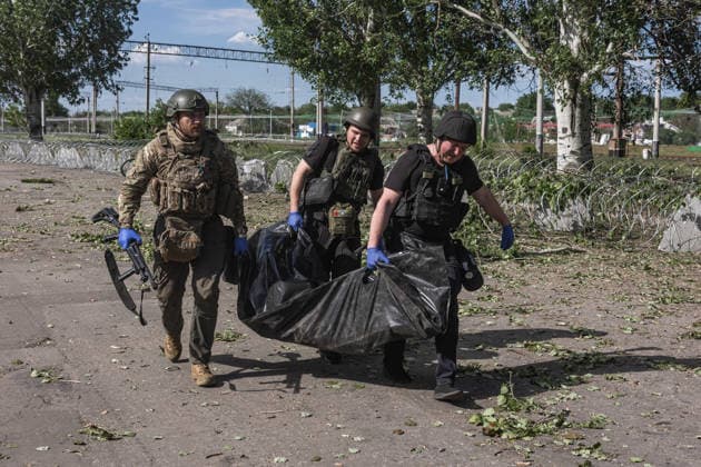 Ukraine war, impressions after Russian attack on Kramatorsk