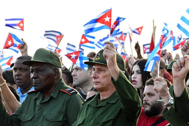 USA imposes sanctions against Cuba's President Miguel Diaz-Canel, archive pictures