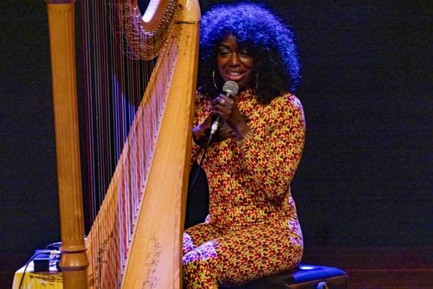 Music, Brandee Younger concert in Sao Paulo