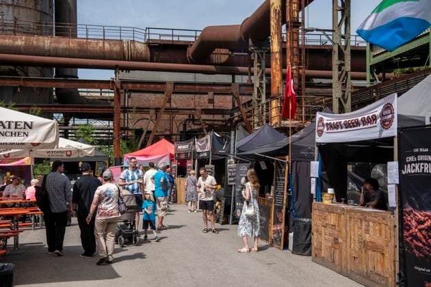 NRW, Street Food Festival in Duisburg