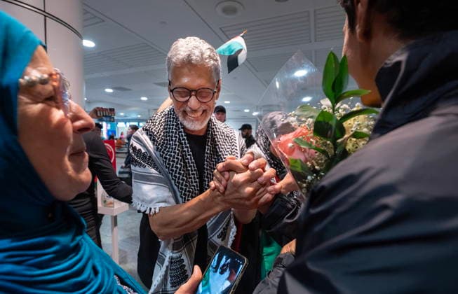 Canada, activists in Montreal after Israel deportation over Gaza aid flotilla