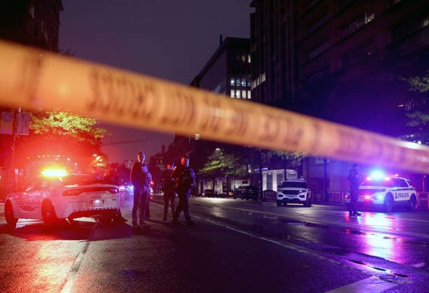 USA, shots fired outside the White House in Washington DC