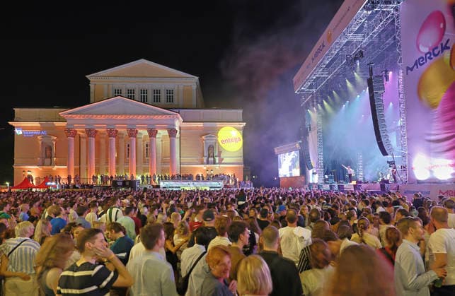 Music, Schlossgrabenfest in Darmstadt