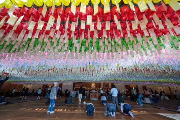 South Korea, celebrations on the birthday of Buddha
