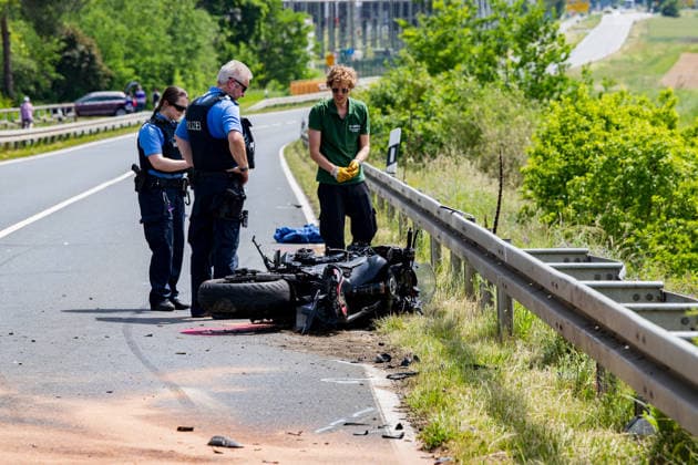 Hesse, road accident on the L3303 between Pfungstadt and Griesheim
