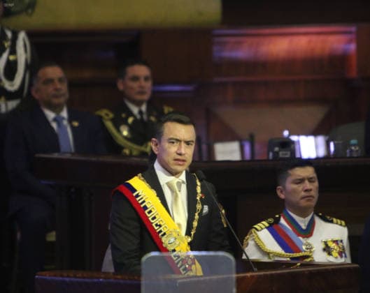 Ecuador, President Daniel Noboa delivers State of the Nation Address in Quito