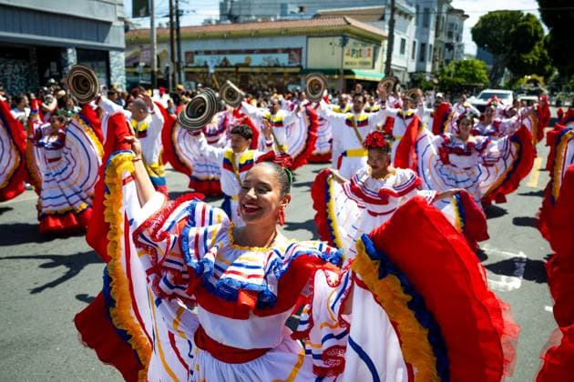 USA, Carnival in San Francisco