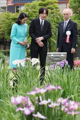 Royals,Japan's Crown Prince Fumihito and Crown Princess Kiko at nature conservation event in Tokyo