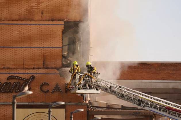 Spain, Hotel fire in Malaga