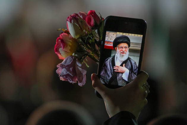 Iran, pro-government rally in Tehran