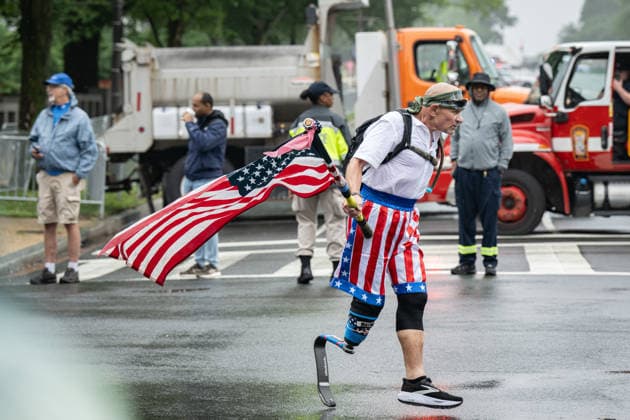 USA, Memorial Day Parade n Washington DC