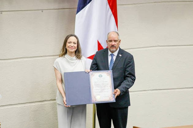 Panama, Maria Corina Machado visits Panama City