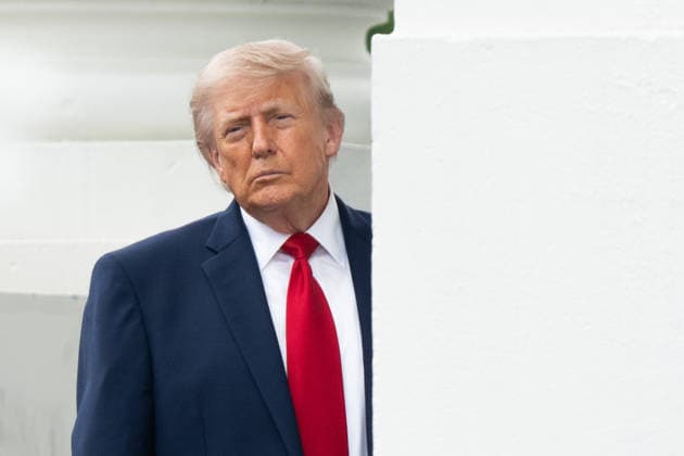 USA, Donald Trump returns to the White House in Washington
