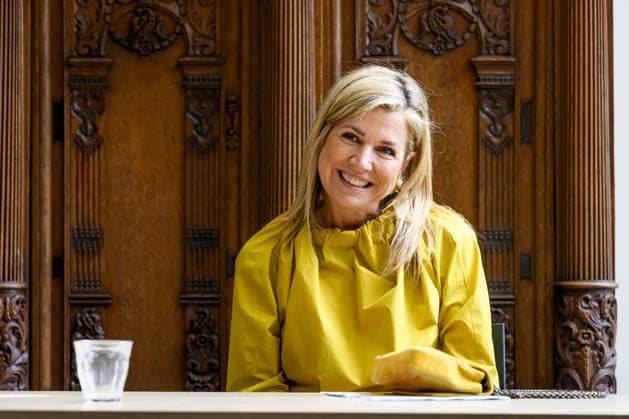 Royals, Queen Maxima of the Netherlands visits Leiden