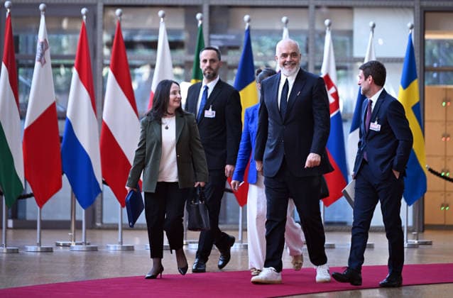 Belgium, EU-Albania Accession Conference in Brussels