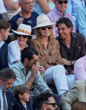Royals, Infanta Elena visits bullfight in Madrid