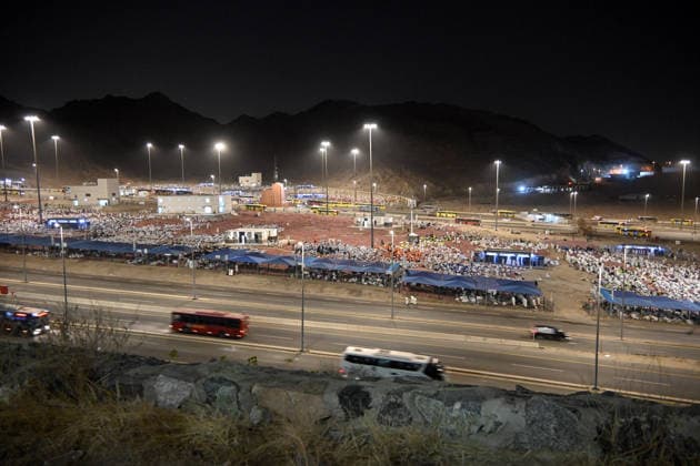 Saudi Arabia, Muslims during the Hajj in Mecca