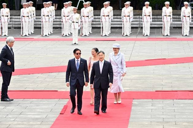 Japan, Emperor Naruhito meets Ferdinand Marcos Jr. in Tokyo