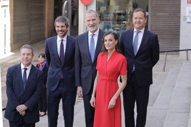 Royals, Spanish royal couple at award ceremony in Toledo