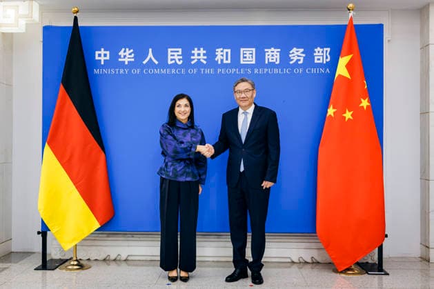 China, Katherina Reiche for talks in Beijing
