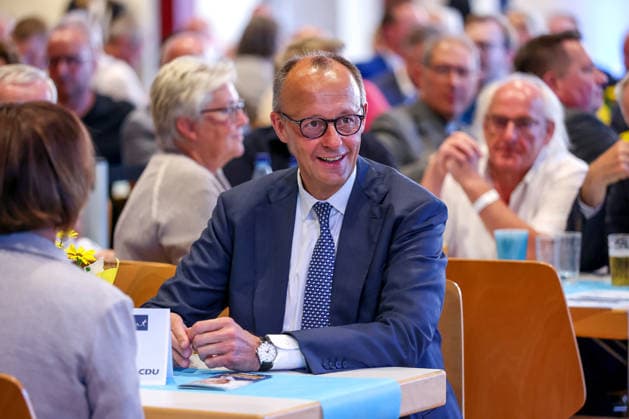 NRW, Friedrich Merz as a guest at 80 years of the Neheim-Hüsten CDU programme