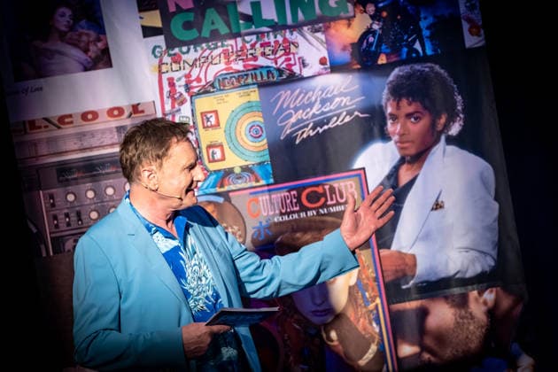 Arts, Stage, Peter Illmann's 80s show in Hamburg
