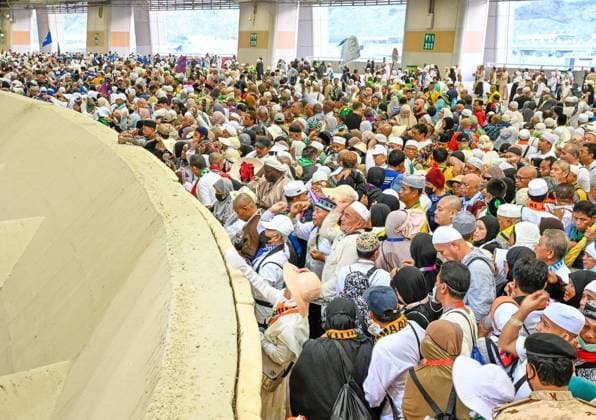Saudi Arabia, Muslims during the Hajj in Mecca