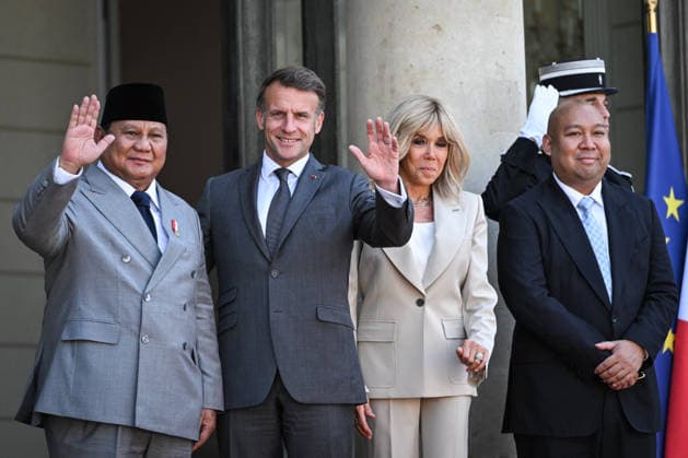 France, Emmanuel Macron meets Prabowo Subianto in Paris