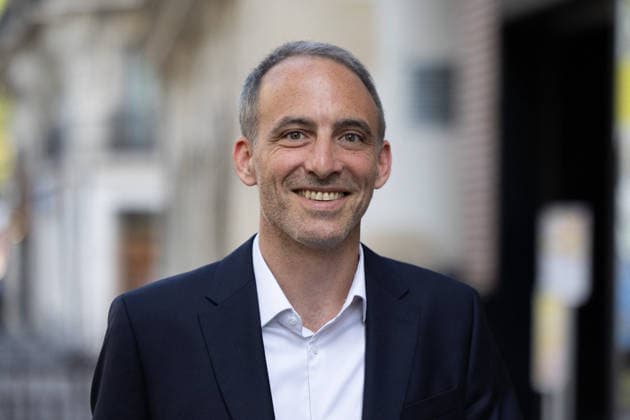Raphael Glucksmann is standing as a candidate in the French presidential election, archive photos