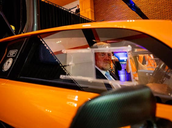 Royals, King Willem-Alexander celebrates 75 years of FME at the Louwman Museum in The Hague