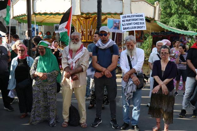 Paris, pro-Palestinian protest