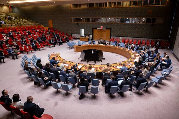 United Nations, Security Council meeting in New York
