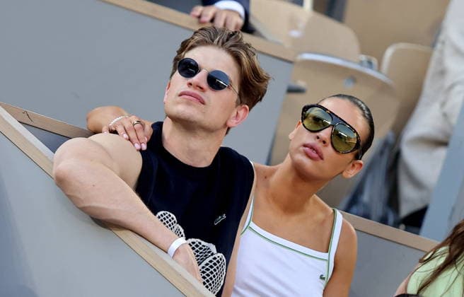 Celebrity, French Open, Celebrity guests in the stands